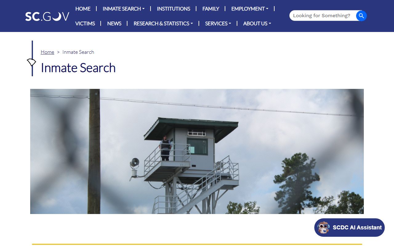 Spartanburg County inmate records SCDC inmate disclaimer